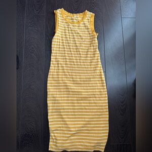 Gap yellow summer dress